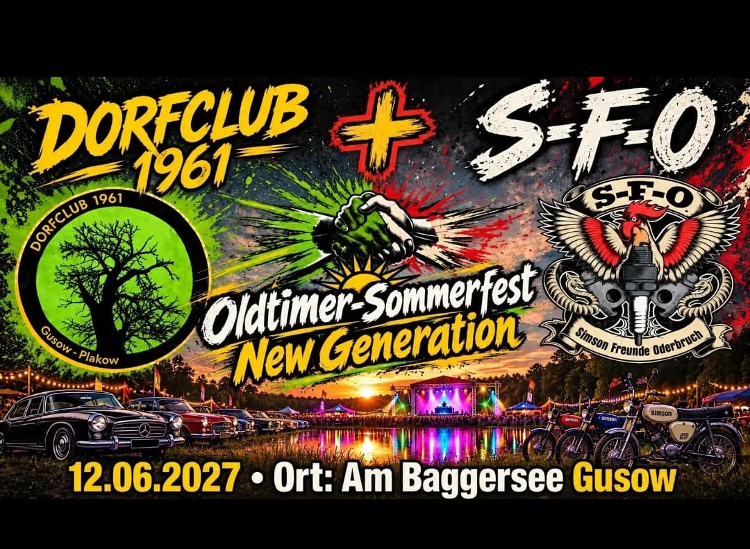 Oldtimer-Sommerfest 2027 – New Generation